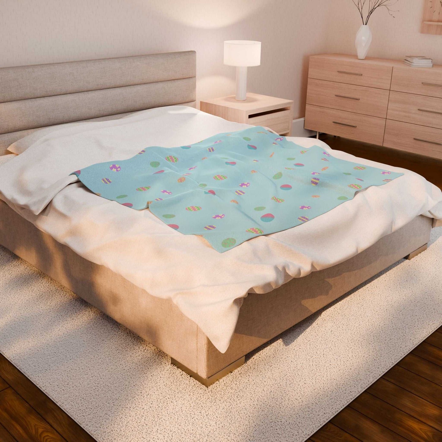 Easter throw blanket