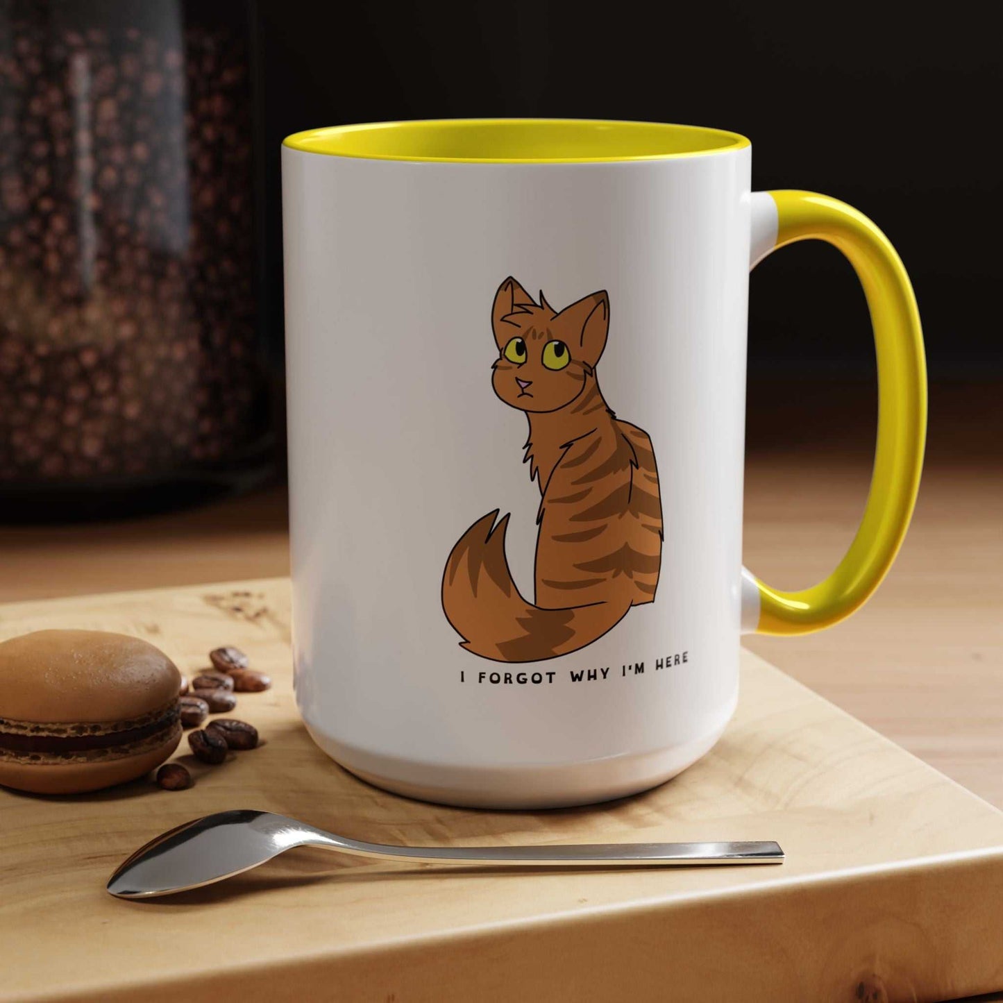Orange Cat Energy- Coffee Mug