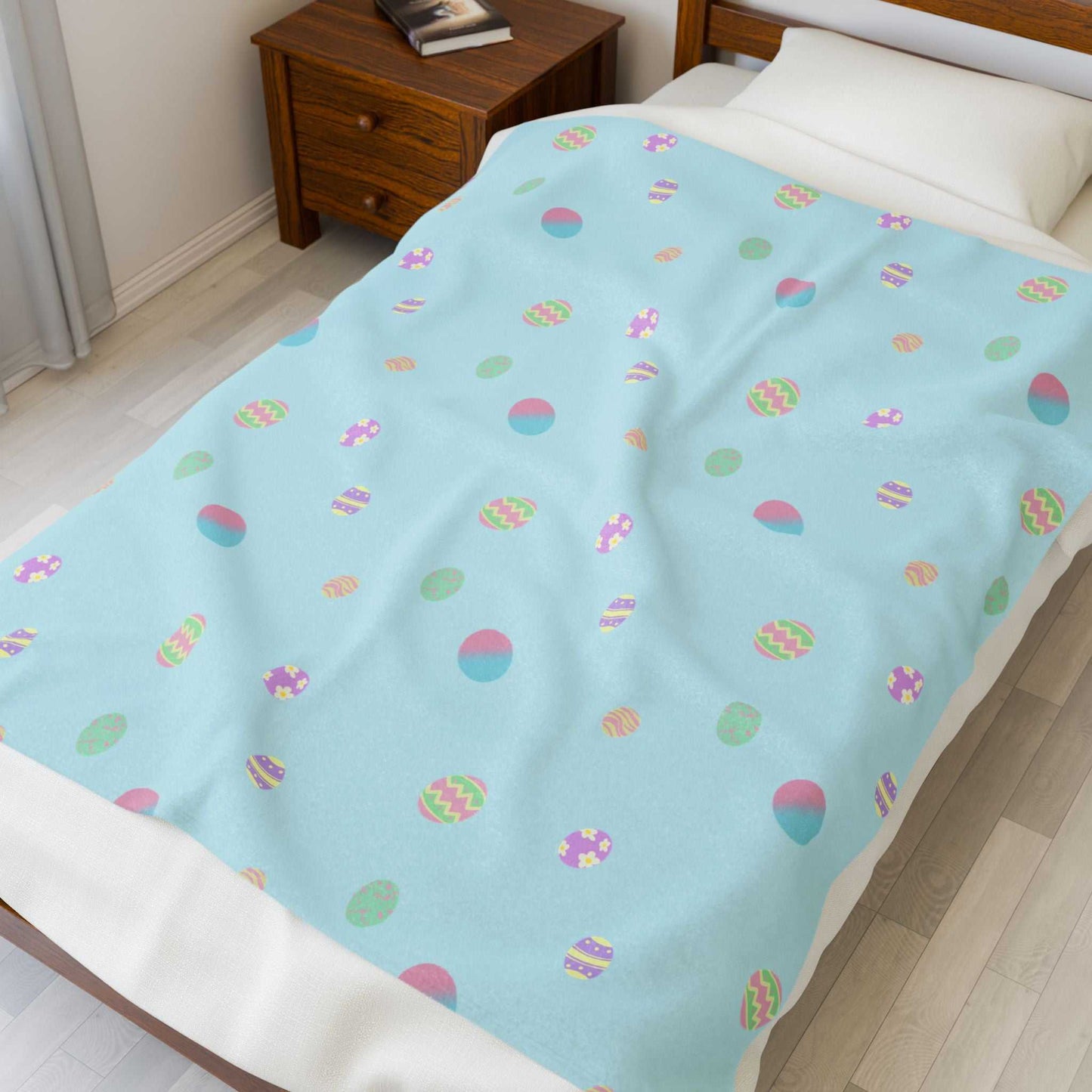 Easter throw blanket