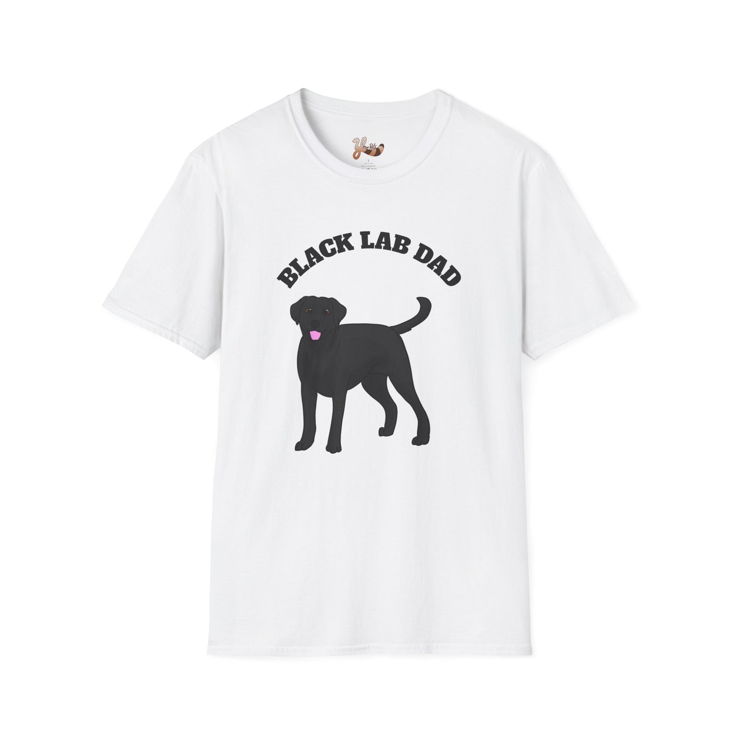 Black Lab Dog Dad T-Shirt