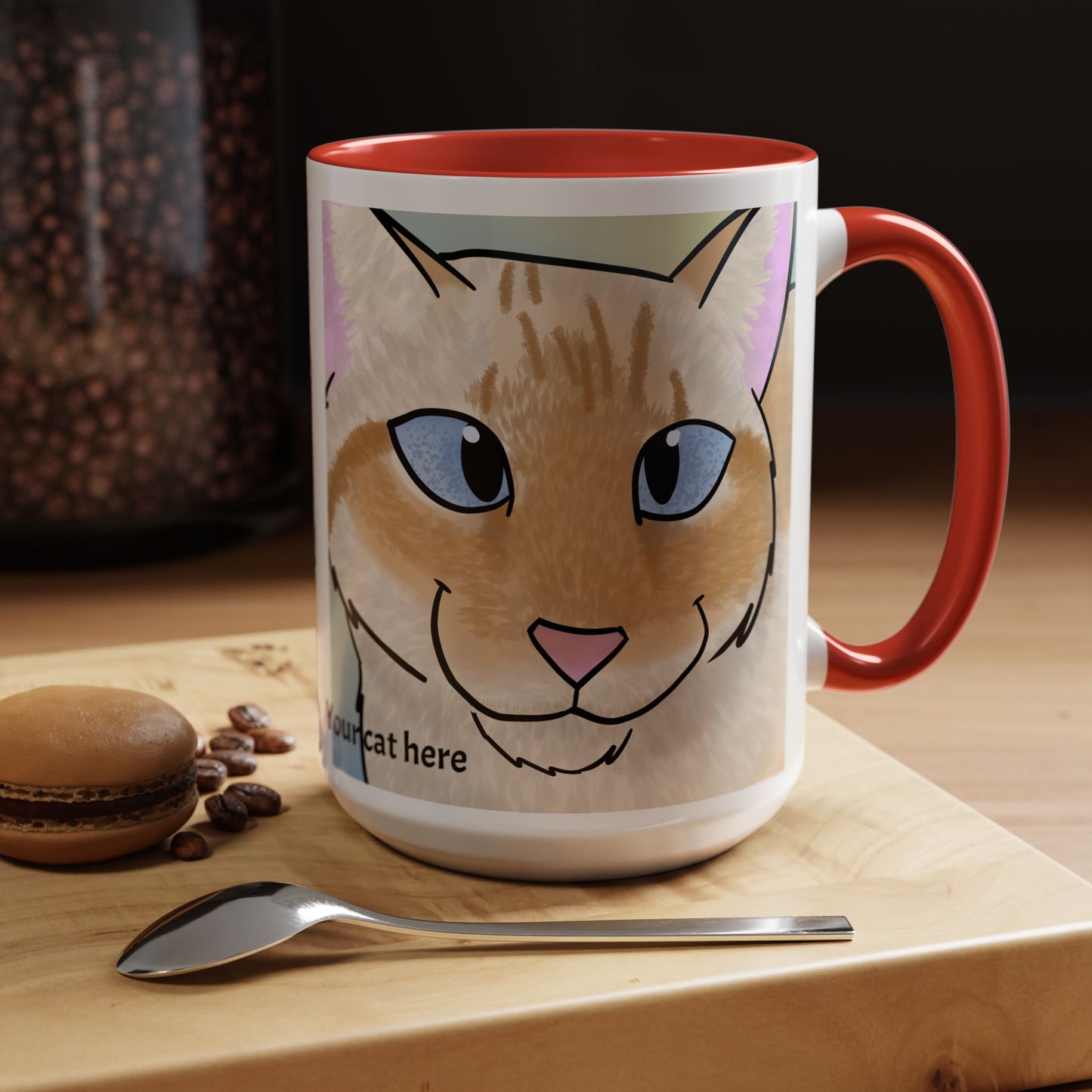 Custom Pet Portriat Mug (Bust)