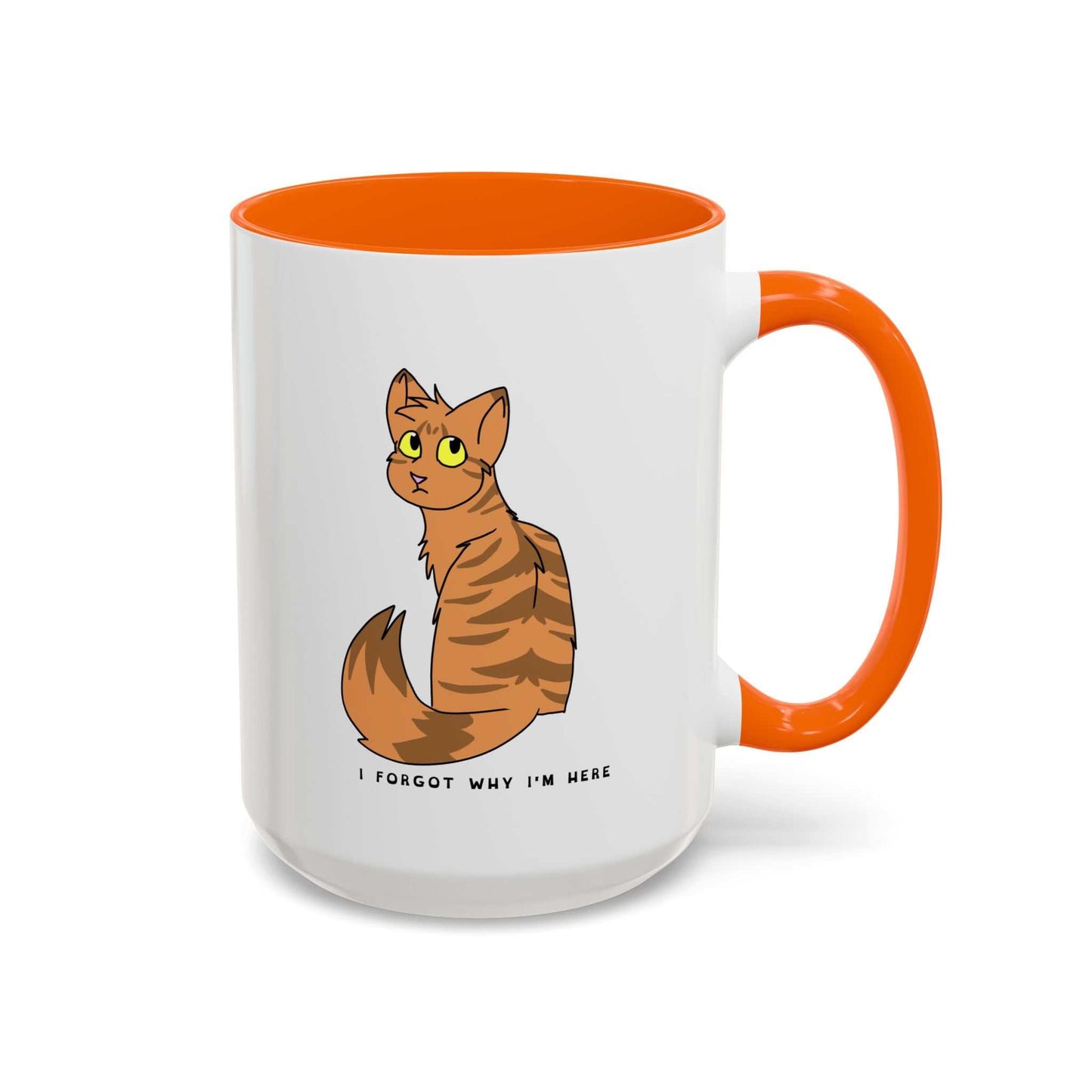 Orange Cat Energy- Coffee Mug
