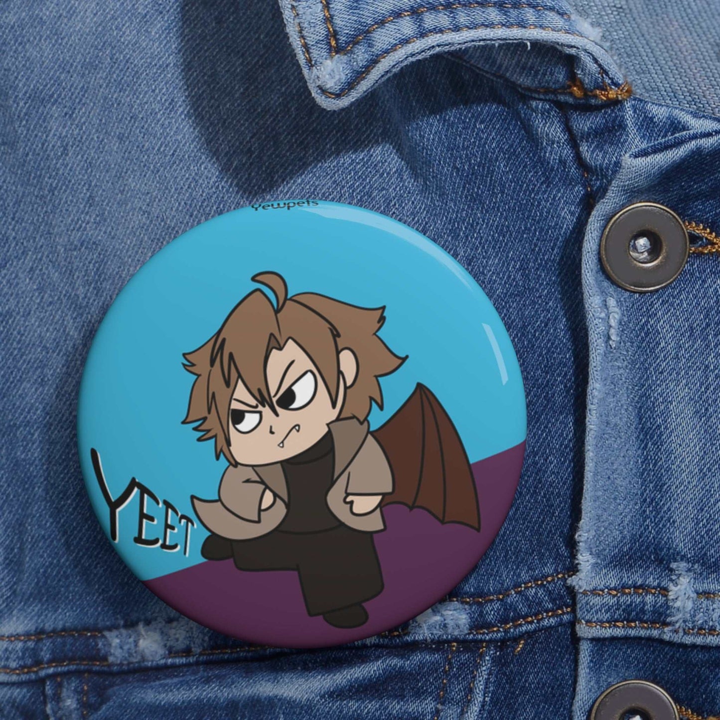 Yeet Pinback Button