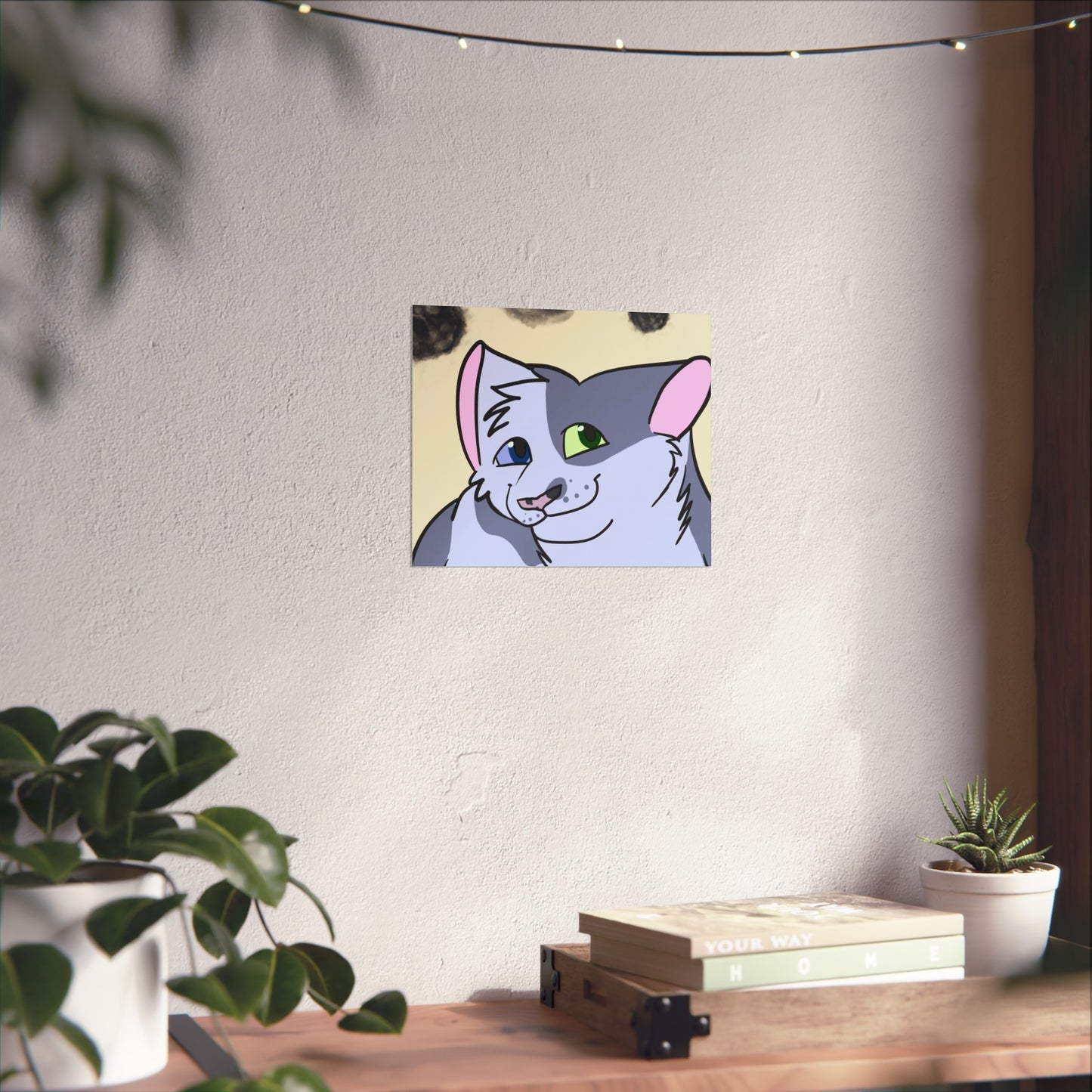 Custom Pet Portrait Poster- Matte (Bust)