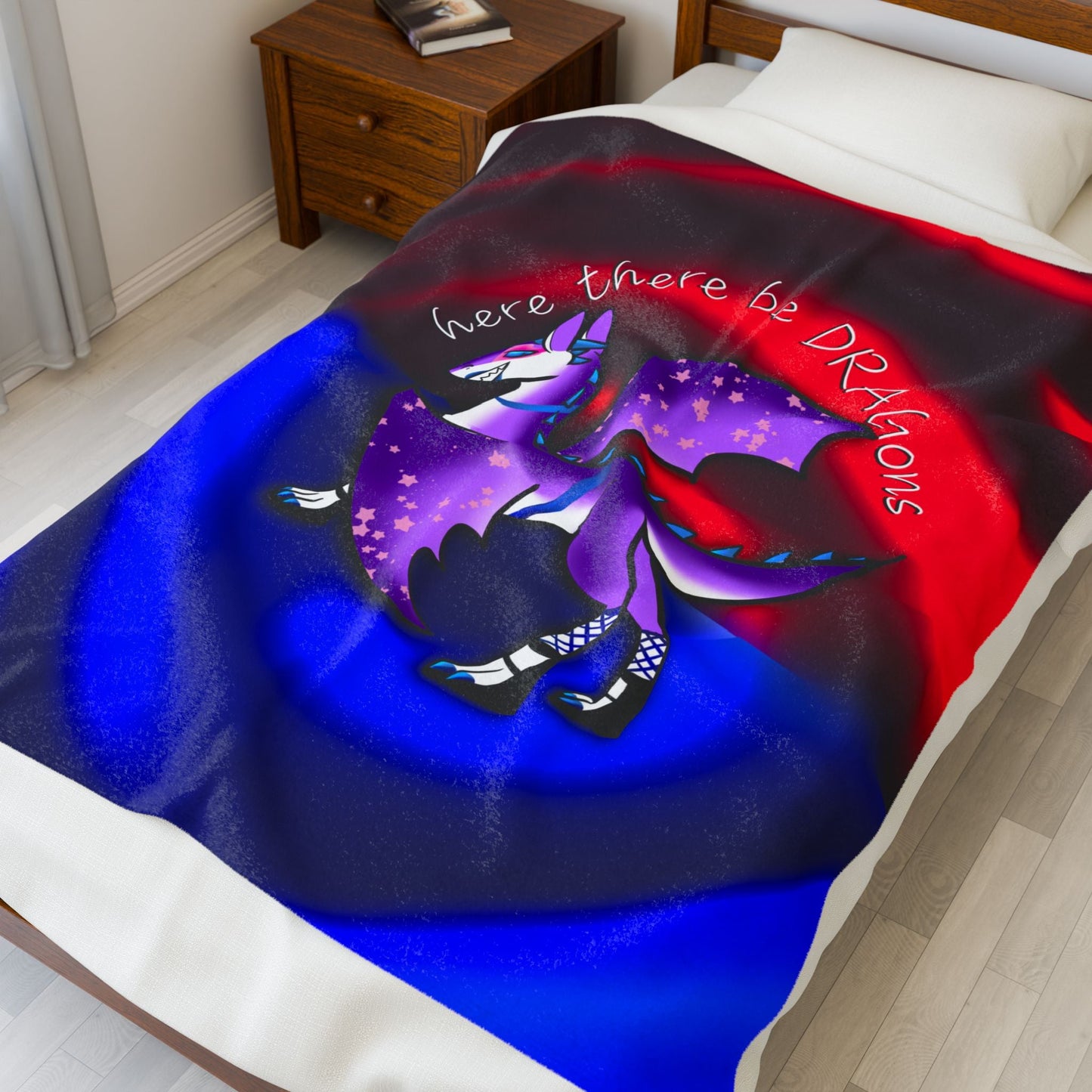 Drag Pride Blanket- Dragon design