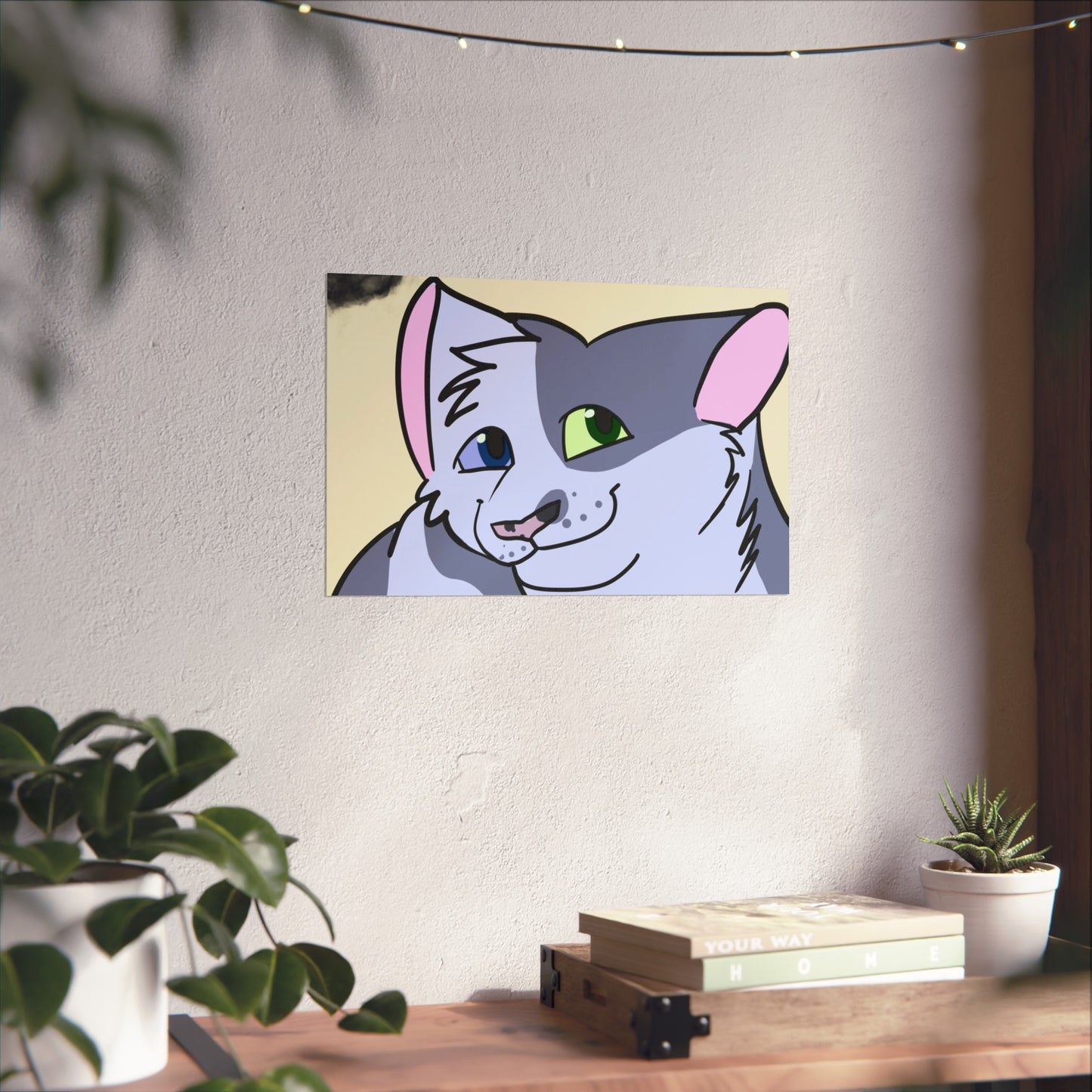 Custom Pet Portrait Poster- Matte (Bust)