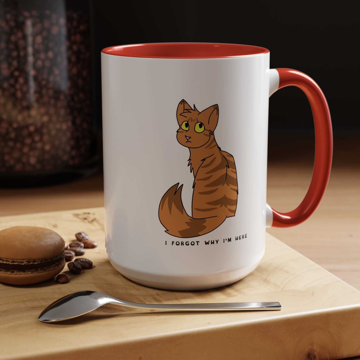 Orange Cat Energy- Coffee Mug