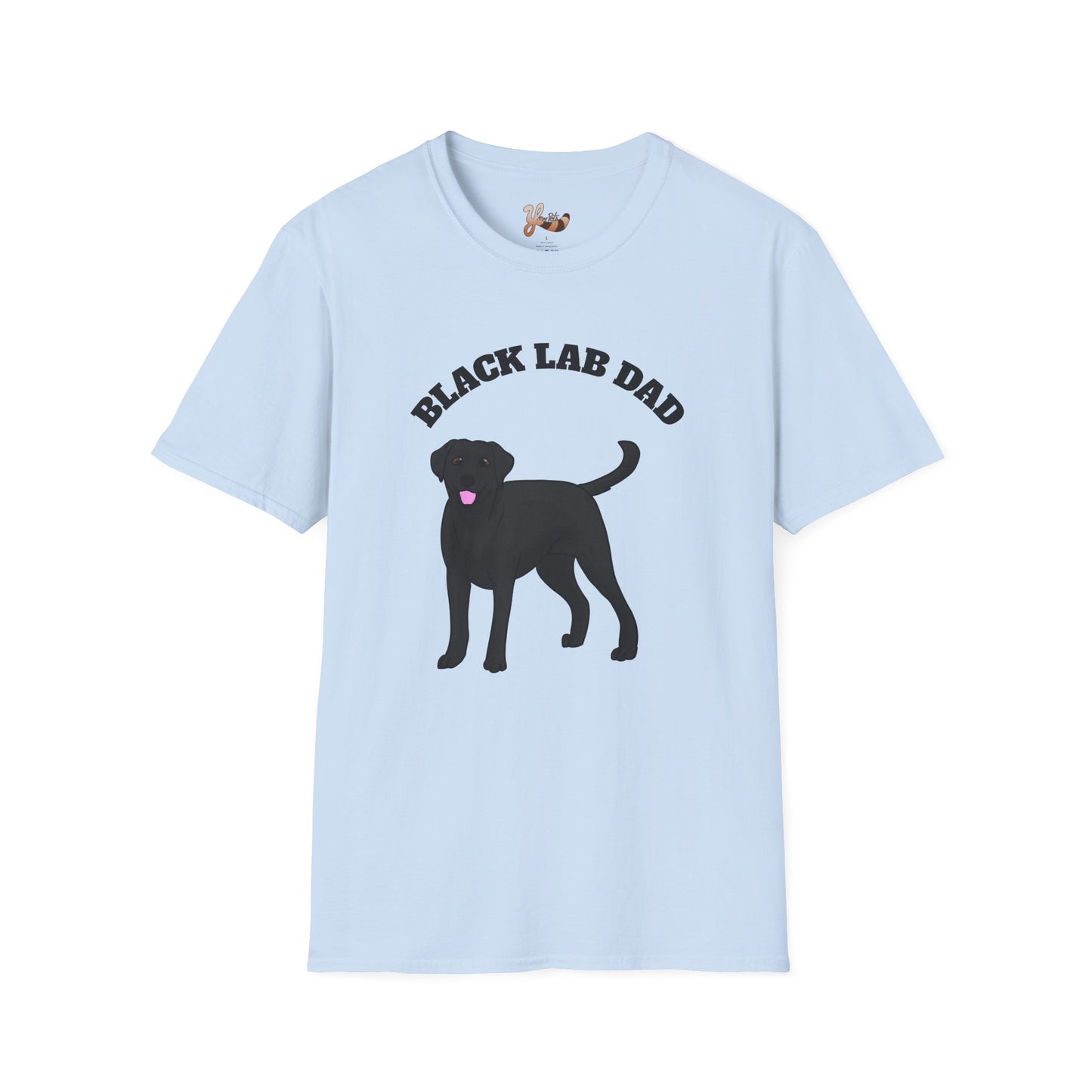 Black Lab Dog Dad T-Shirt