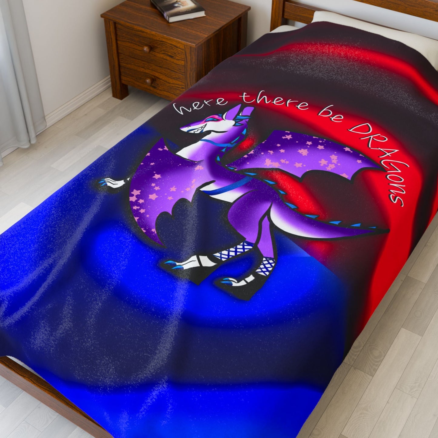 Drag Pride Blanket- Dragon design