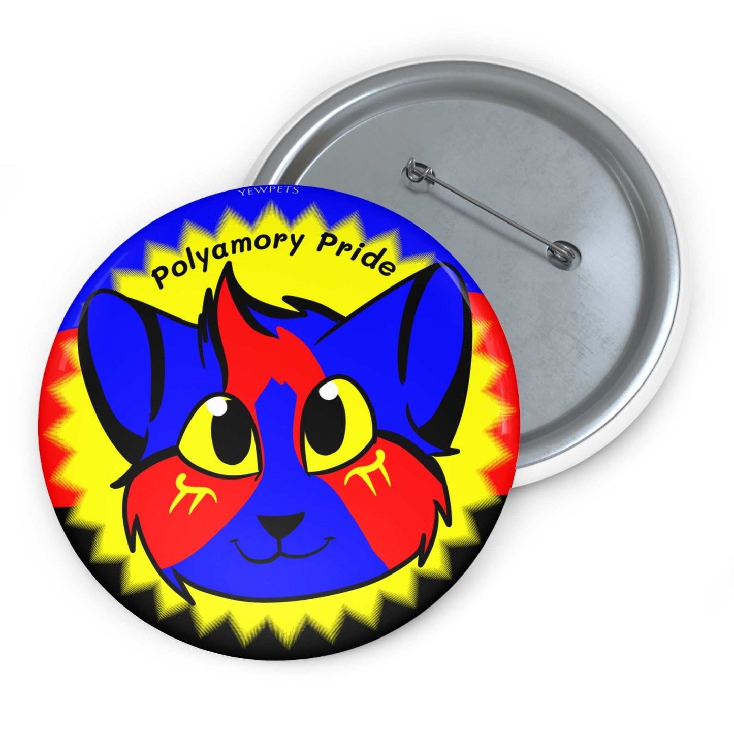 Polyamory Pride Button