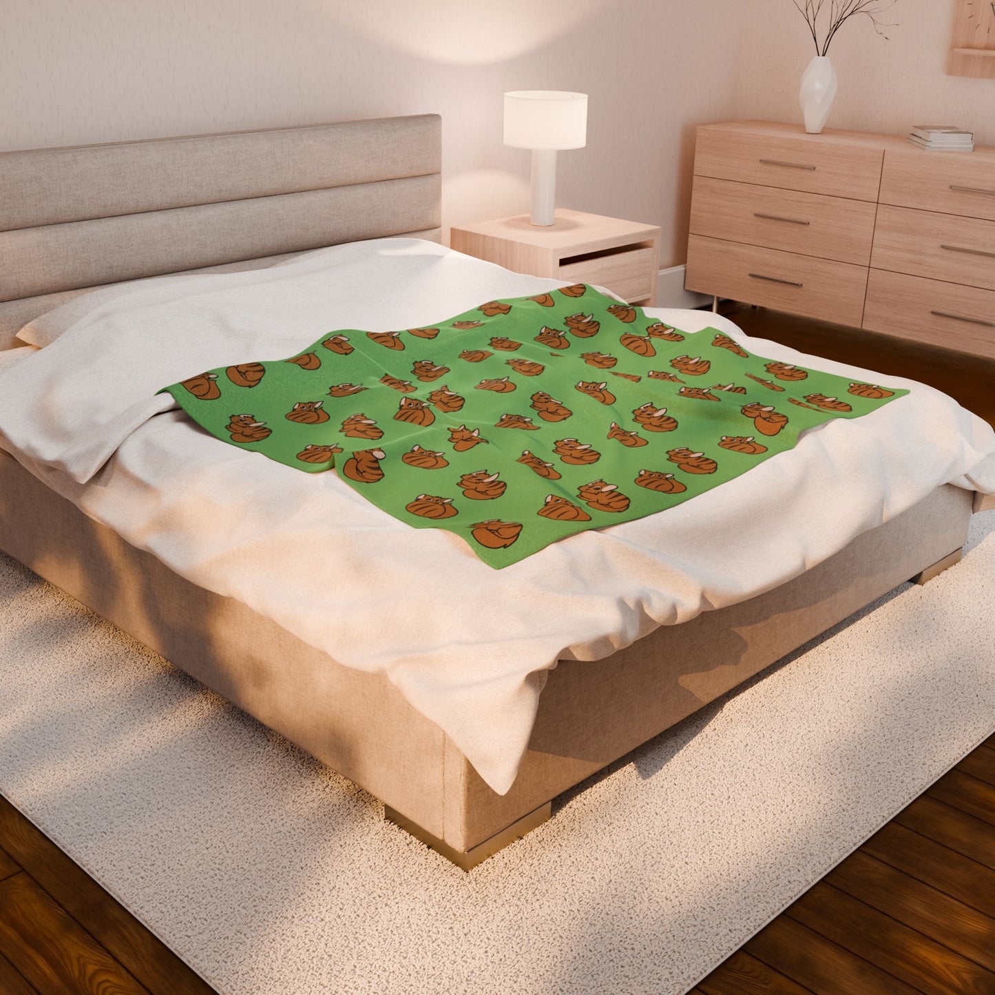 Loaf Cat Plush Blanket