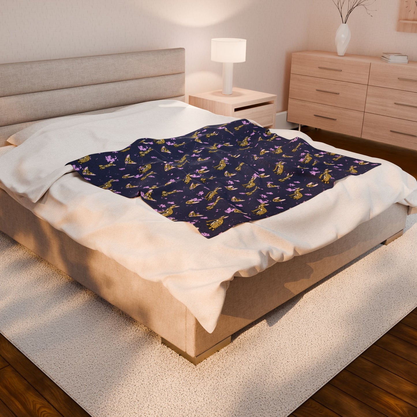 Serval Throw Blanket