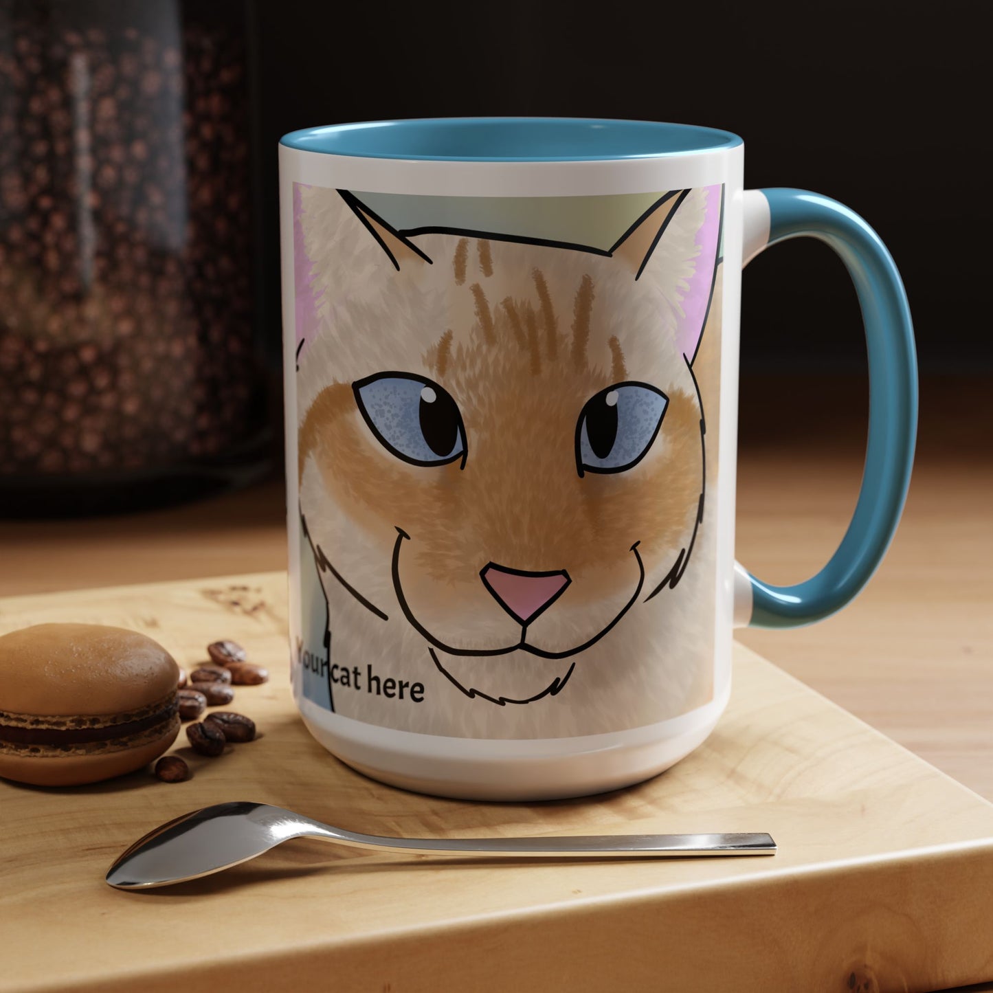 Custom Pet Portriat Mug (Bust)