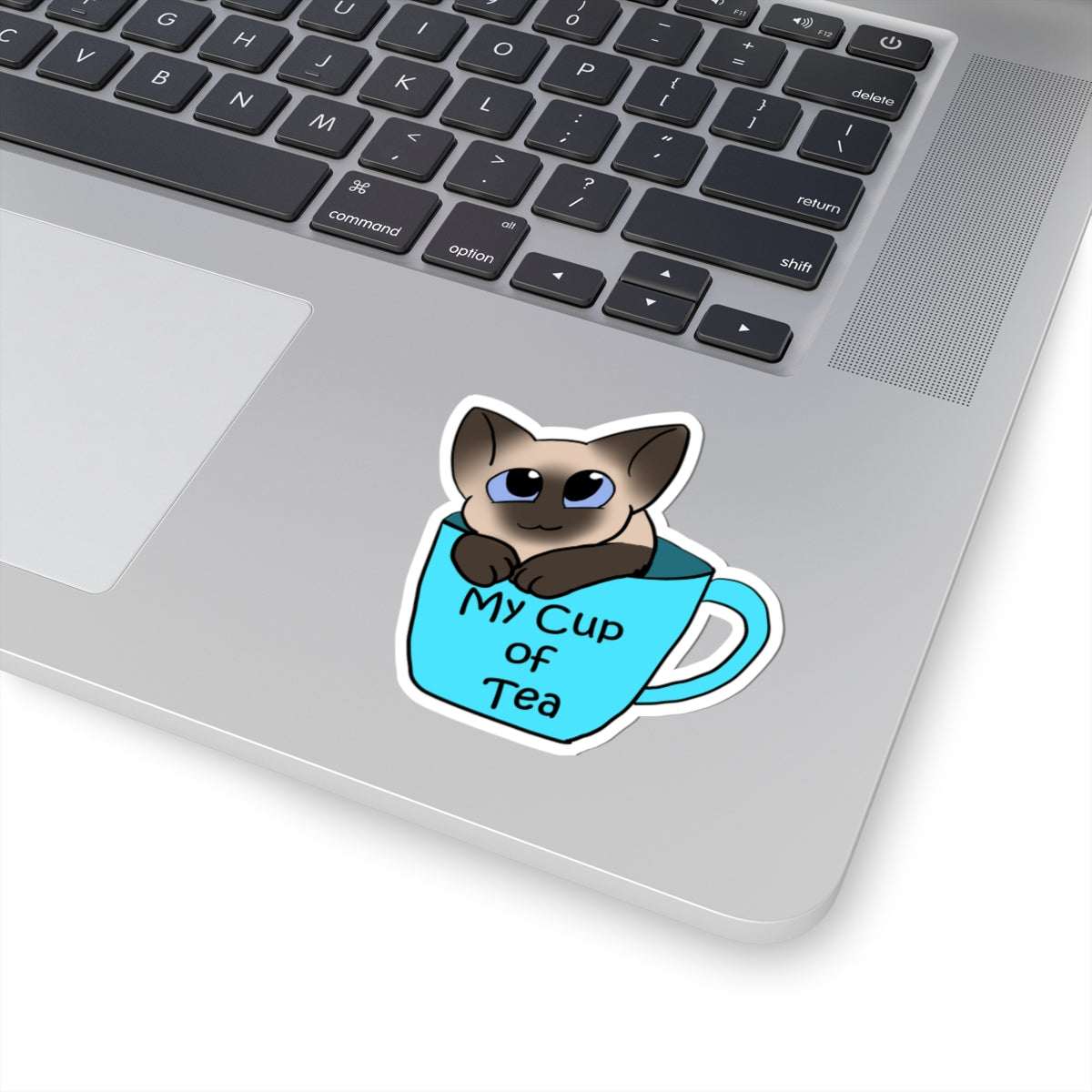 Cute cat sticker- My Cup of Tea