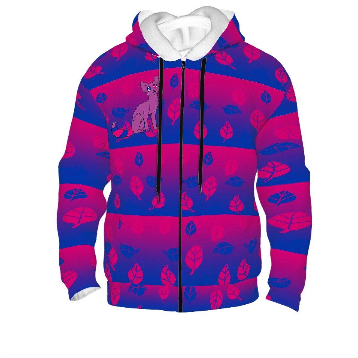 Bisexual pride hoodie