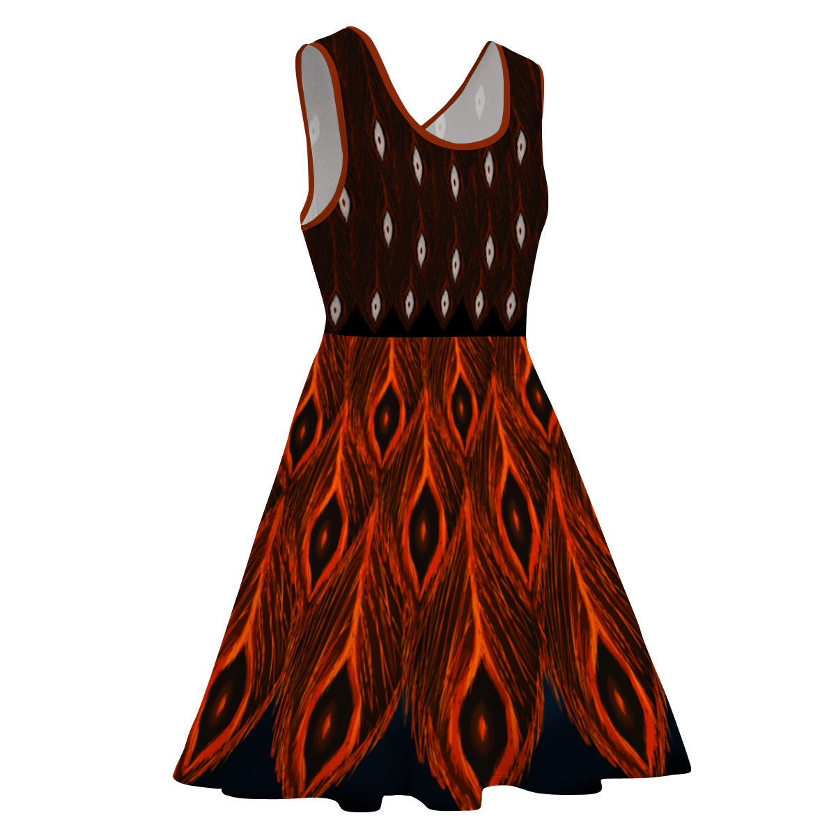 Dark Phoenix Dress - Skater Skirt