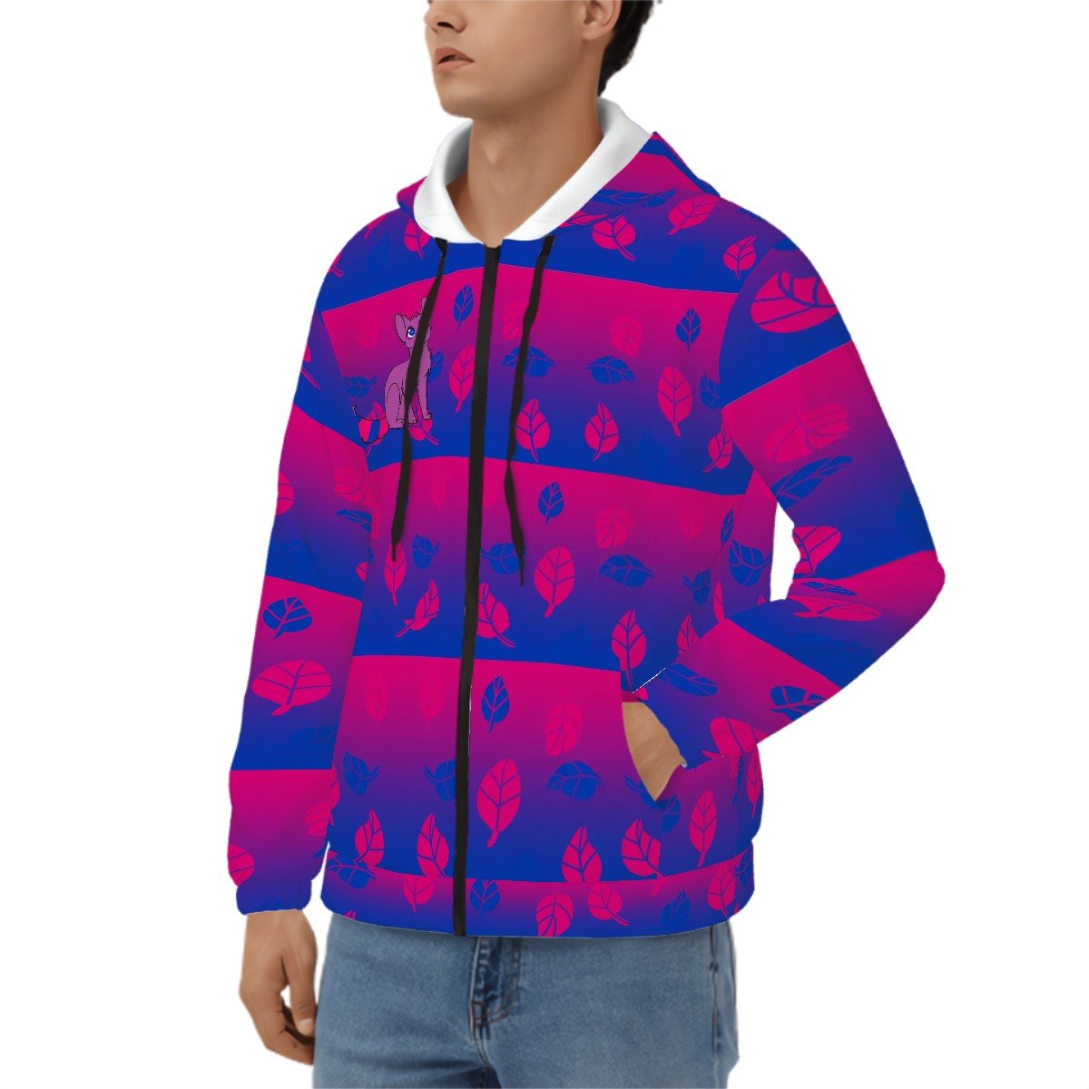 Bisexual pride hoodie