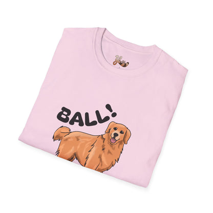 Golden Retriever T-Shirt- Ball!