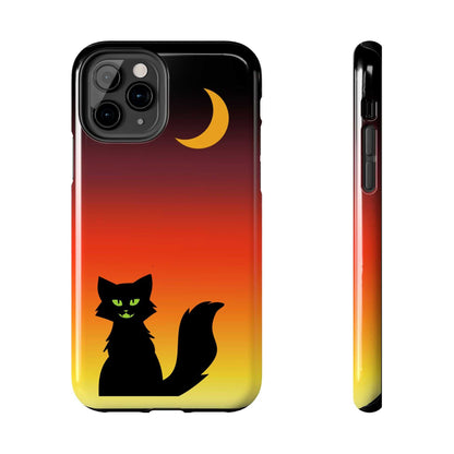 Cat phone case- The Dark Silhoutte