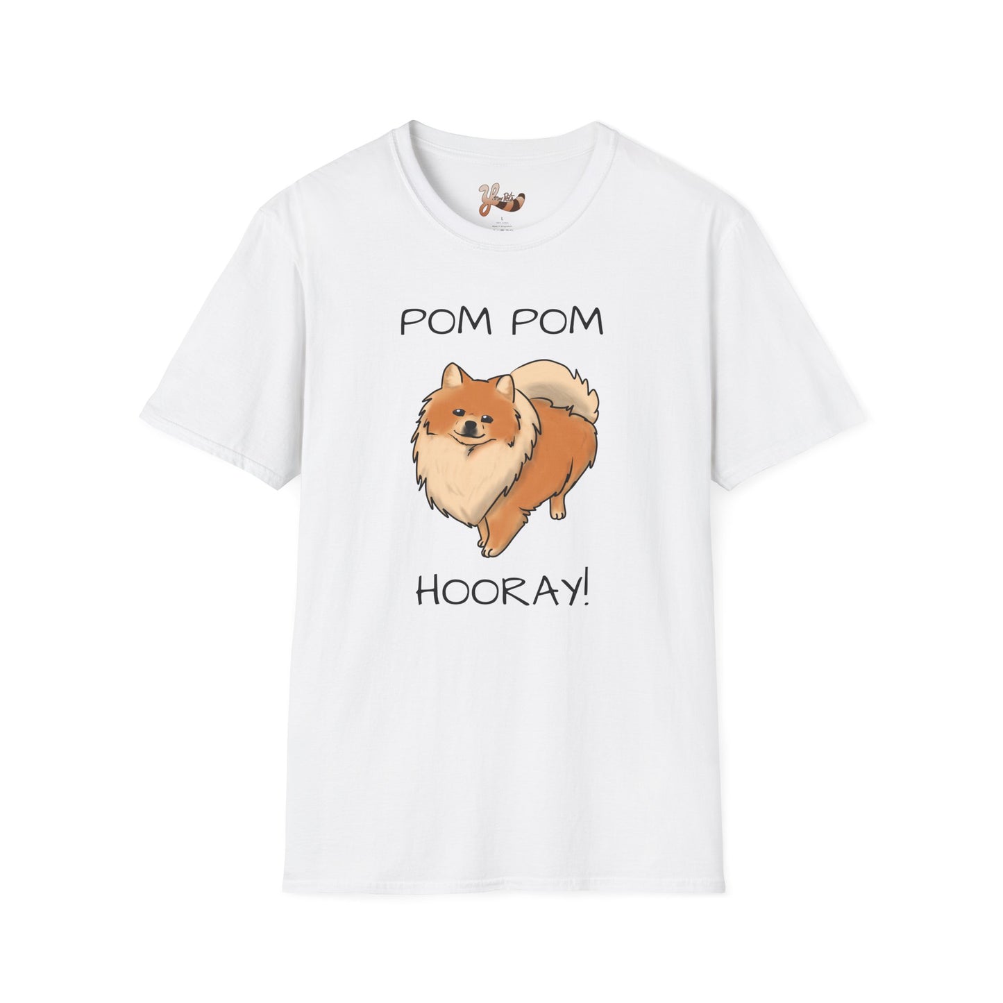 Pomeranian T-Shirt~ Pom Pom Hooray