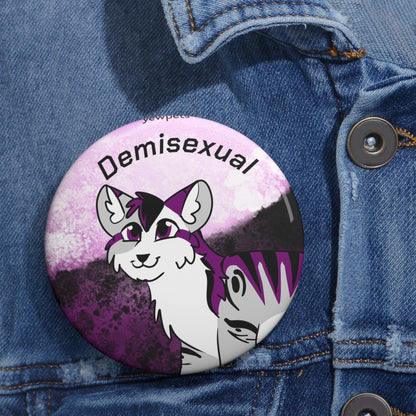 Demisexual Pride Button