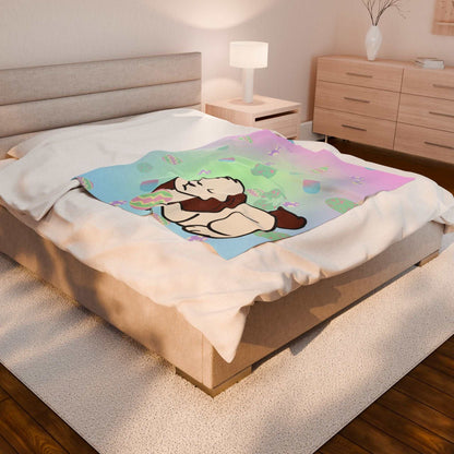 easter throw Blanket- bunny