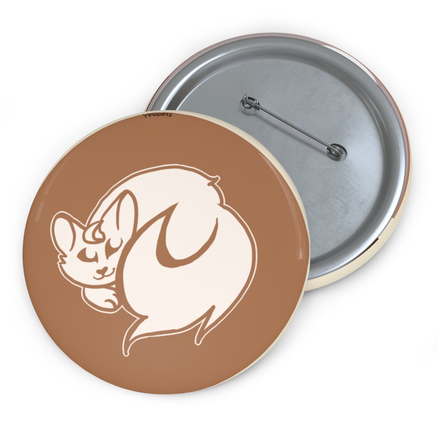 Latte art Pinback Button