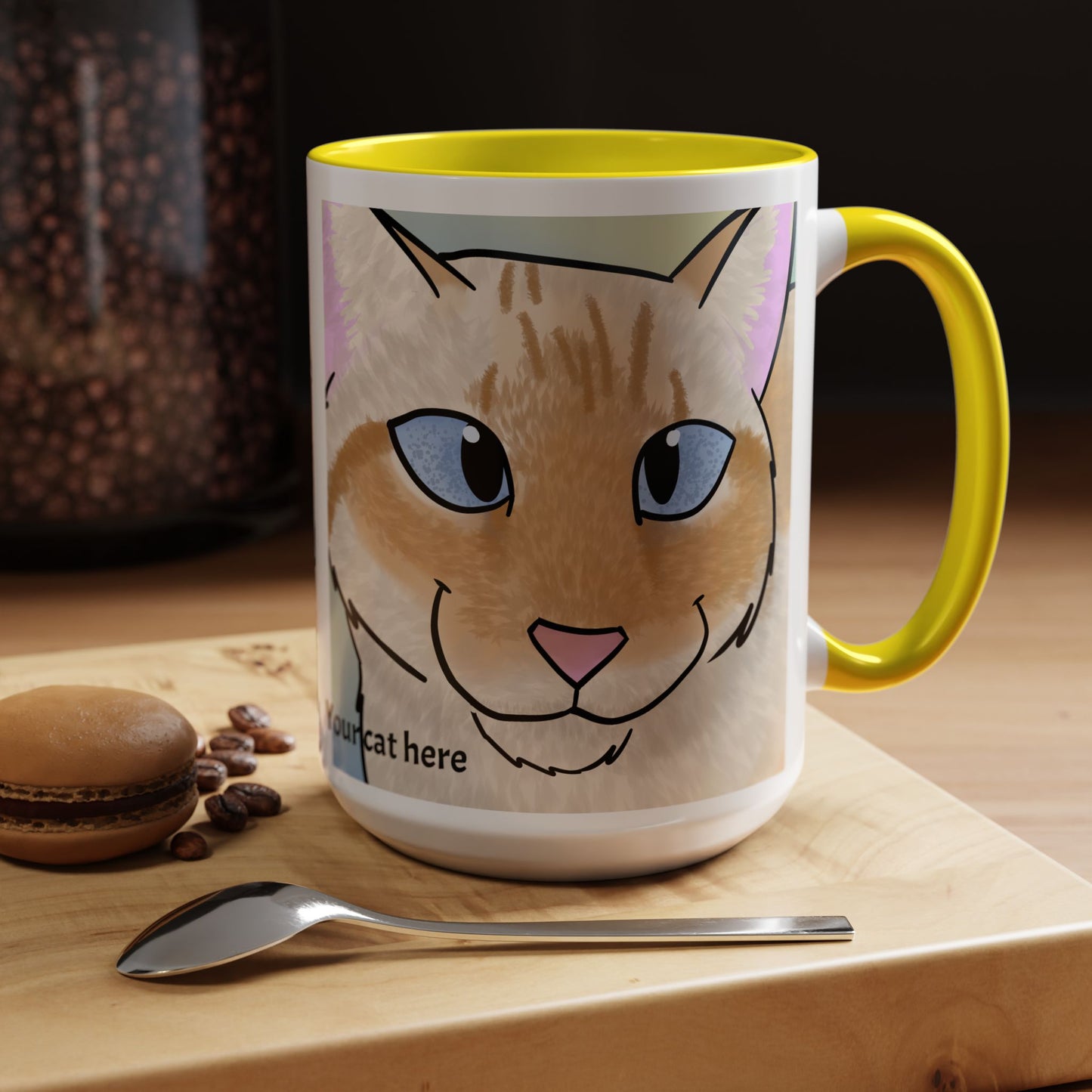 Custom Pet Portriat Mug (Bust)