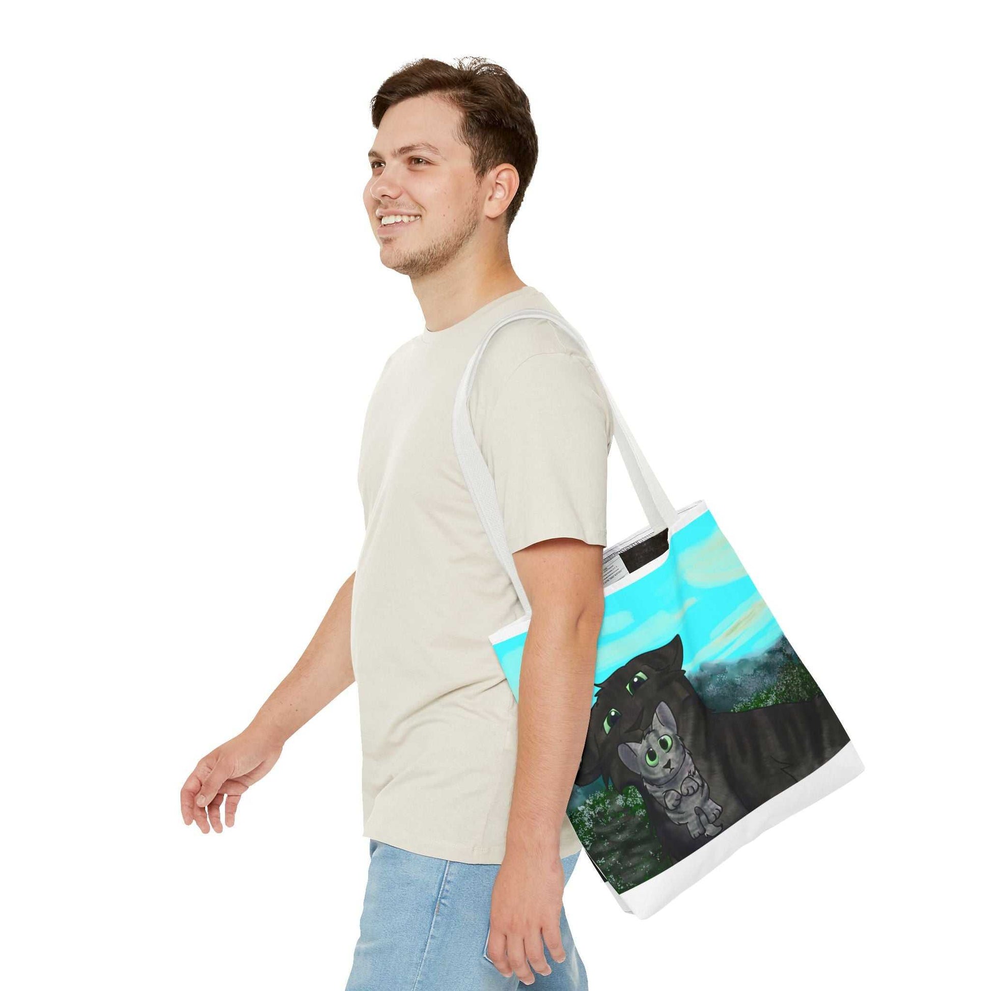 cat tote bag