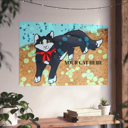 Custom Pet Portrait Poster- Matte