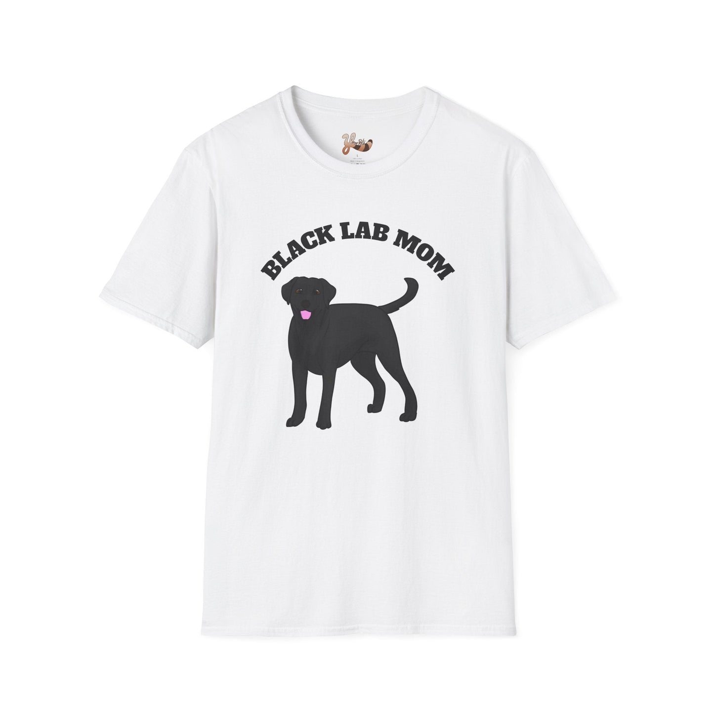 Black Lab Dog Mom T-Shirt