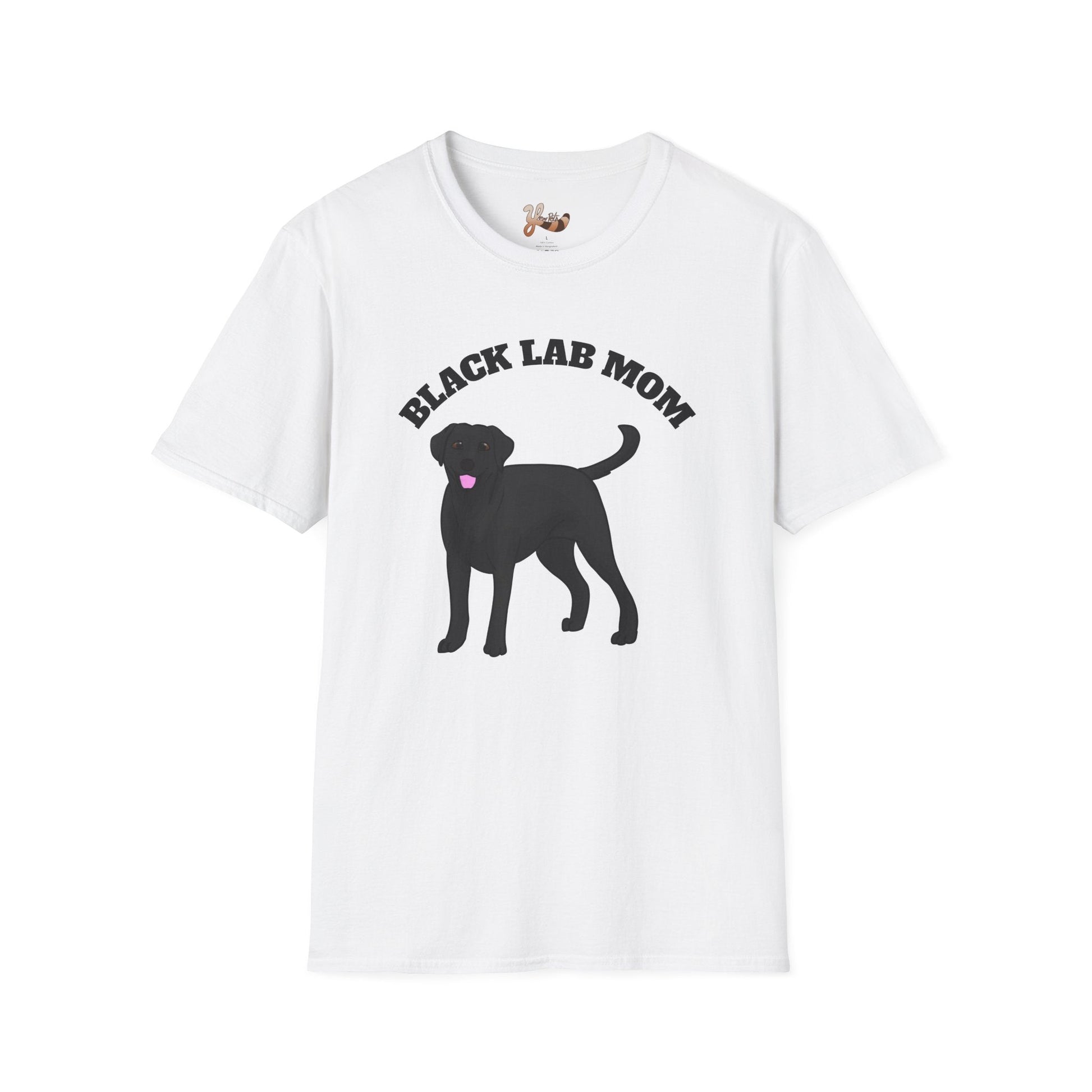 Black Lab Dog Mom T-Shirt