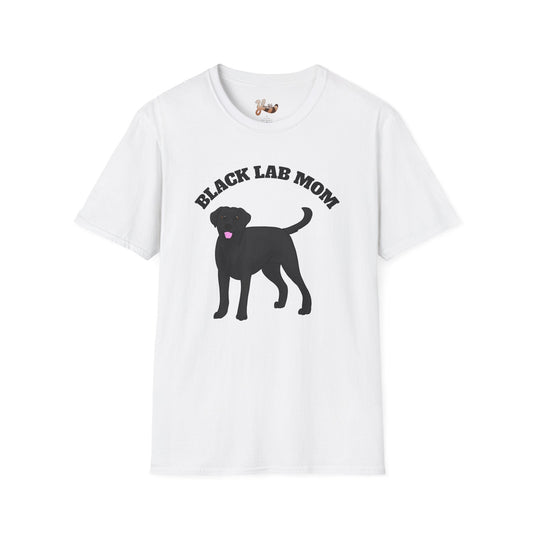 Black Lab Dog Mom T-Shirt