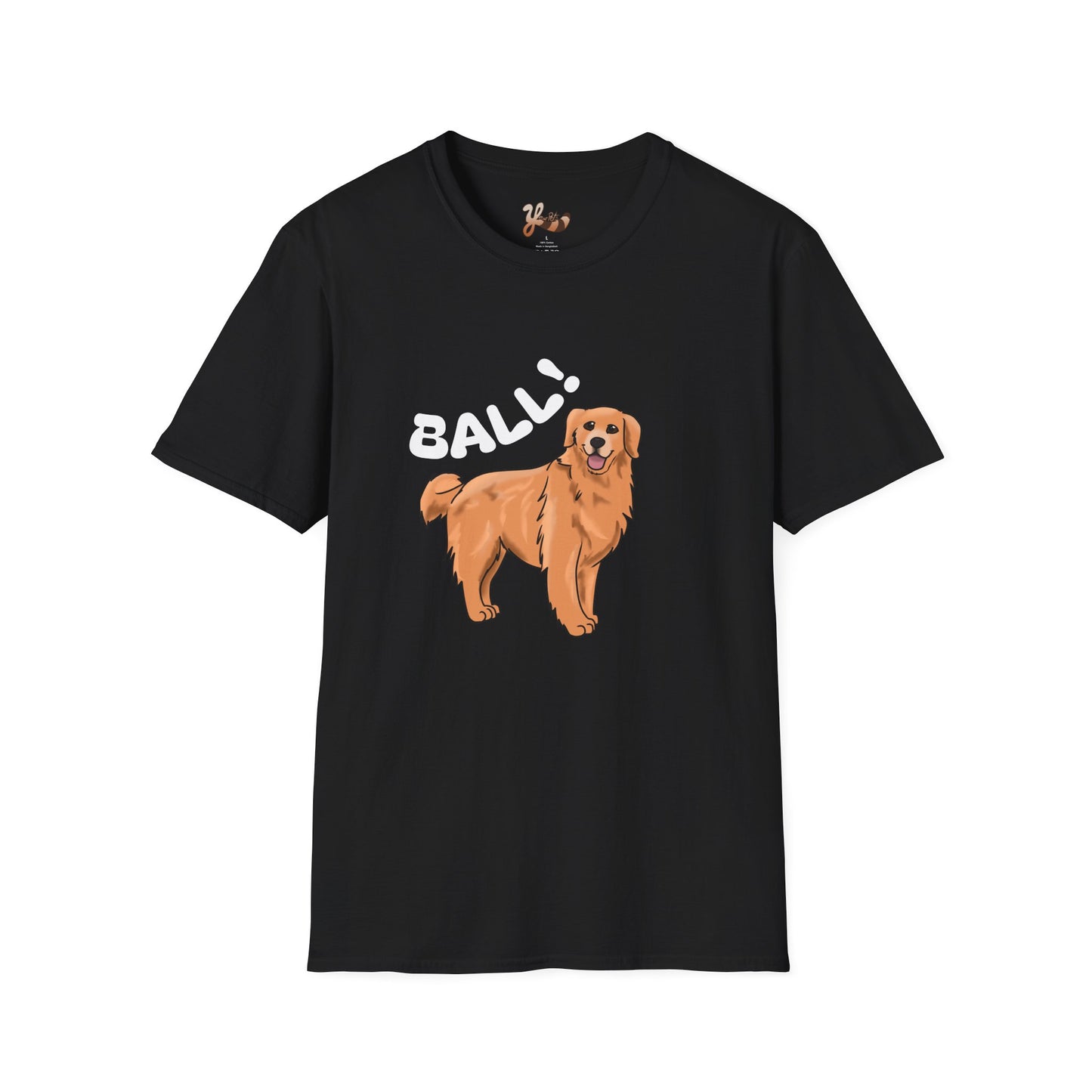 Golden Retriever T-Shirt- Ball!