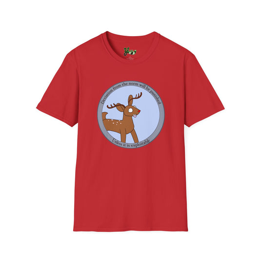 Capitalism Rudolph T-Shirt