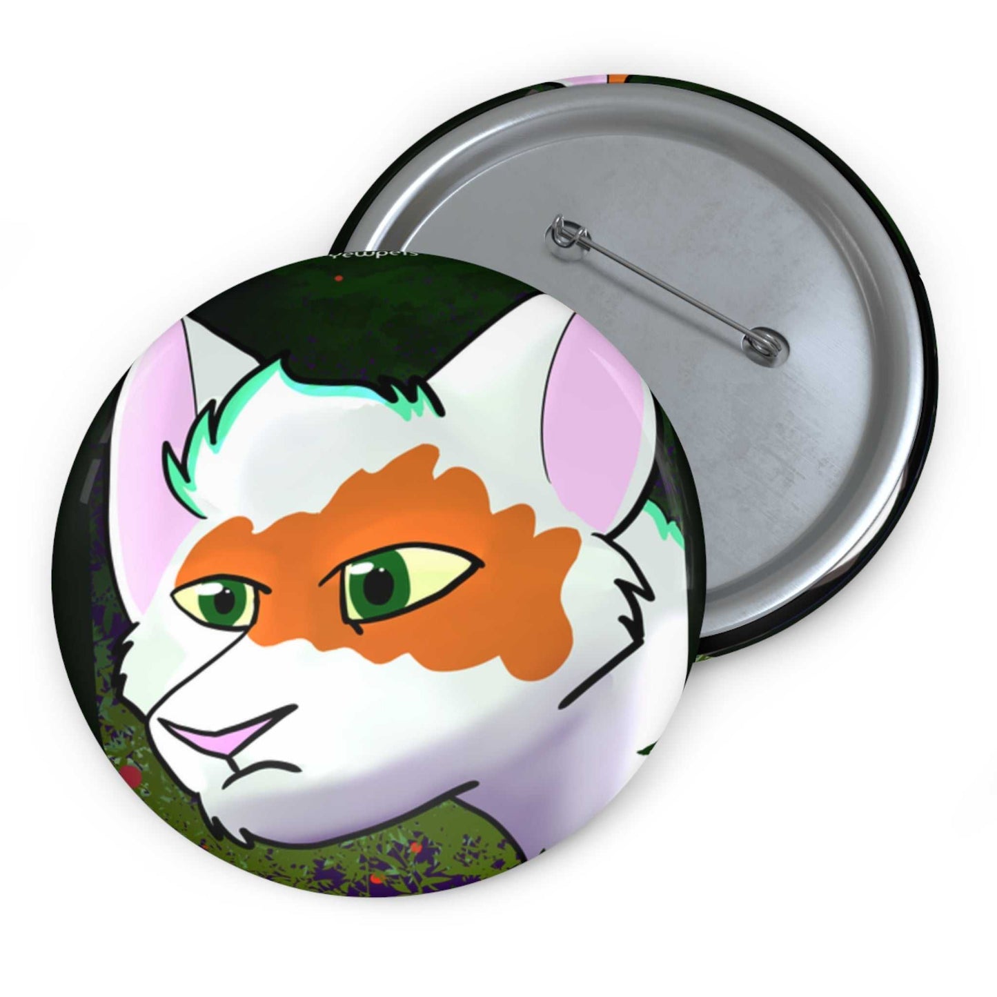 Orange and White Cat Button - Didot from Blight of Avenir