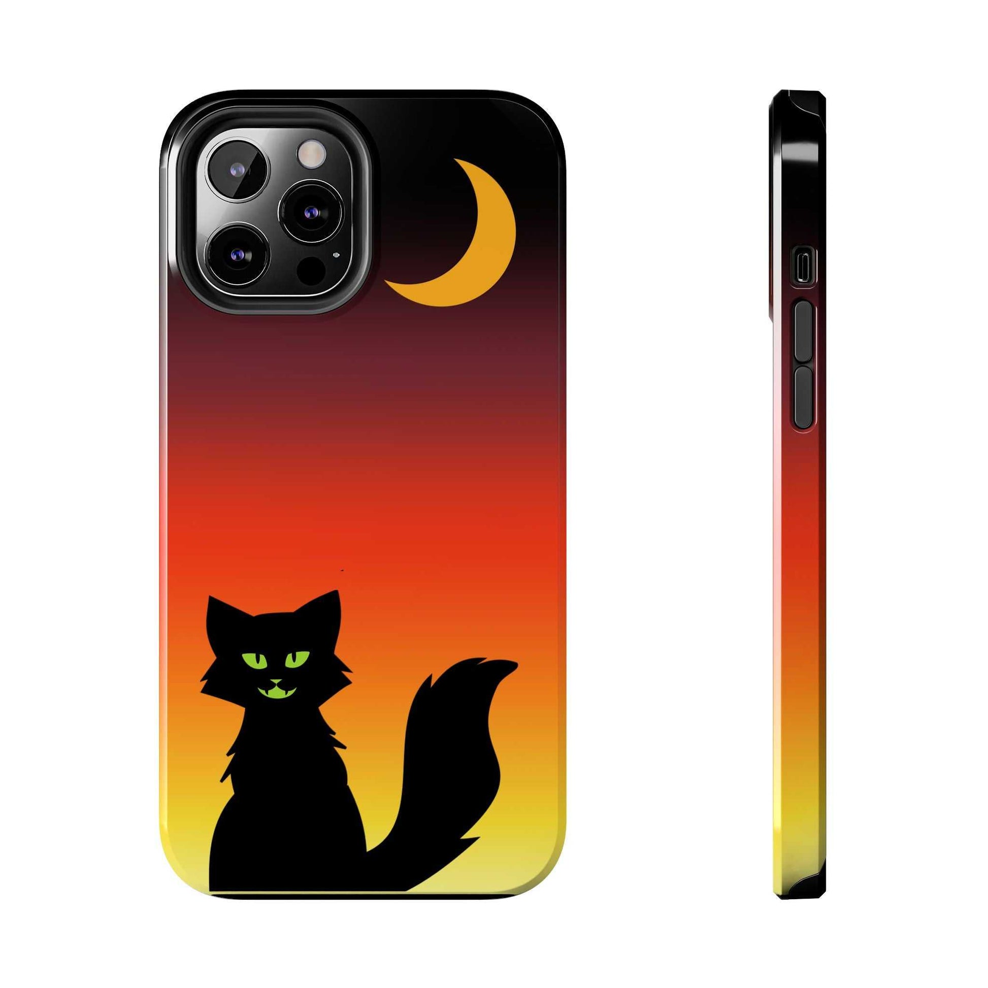 Cat phone case- The Dark Silhoutte