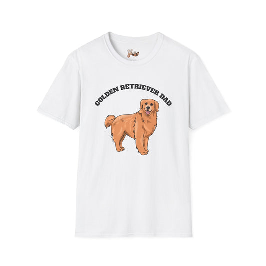 Golden Retriever Dog Dad T-Shirt 