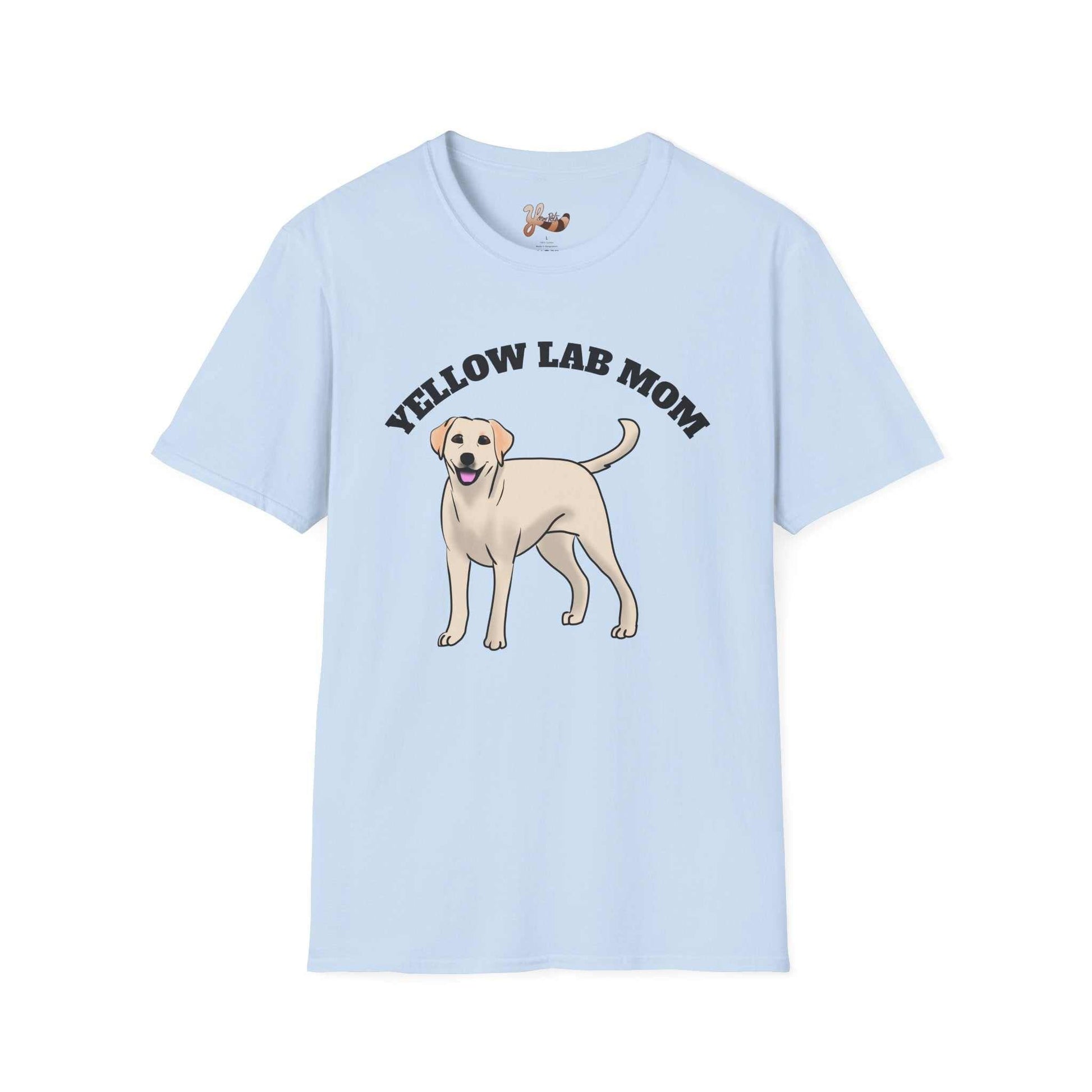 Yellow Lab Dog Mom T-Shirt