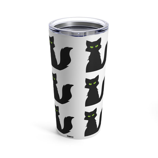 Black Cat Tumbler 20oz