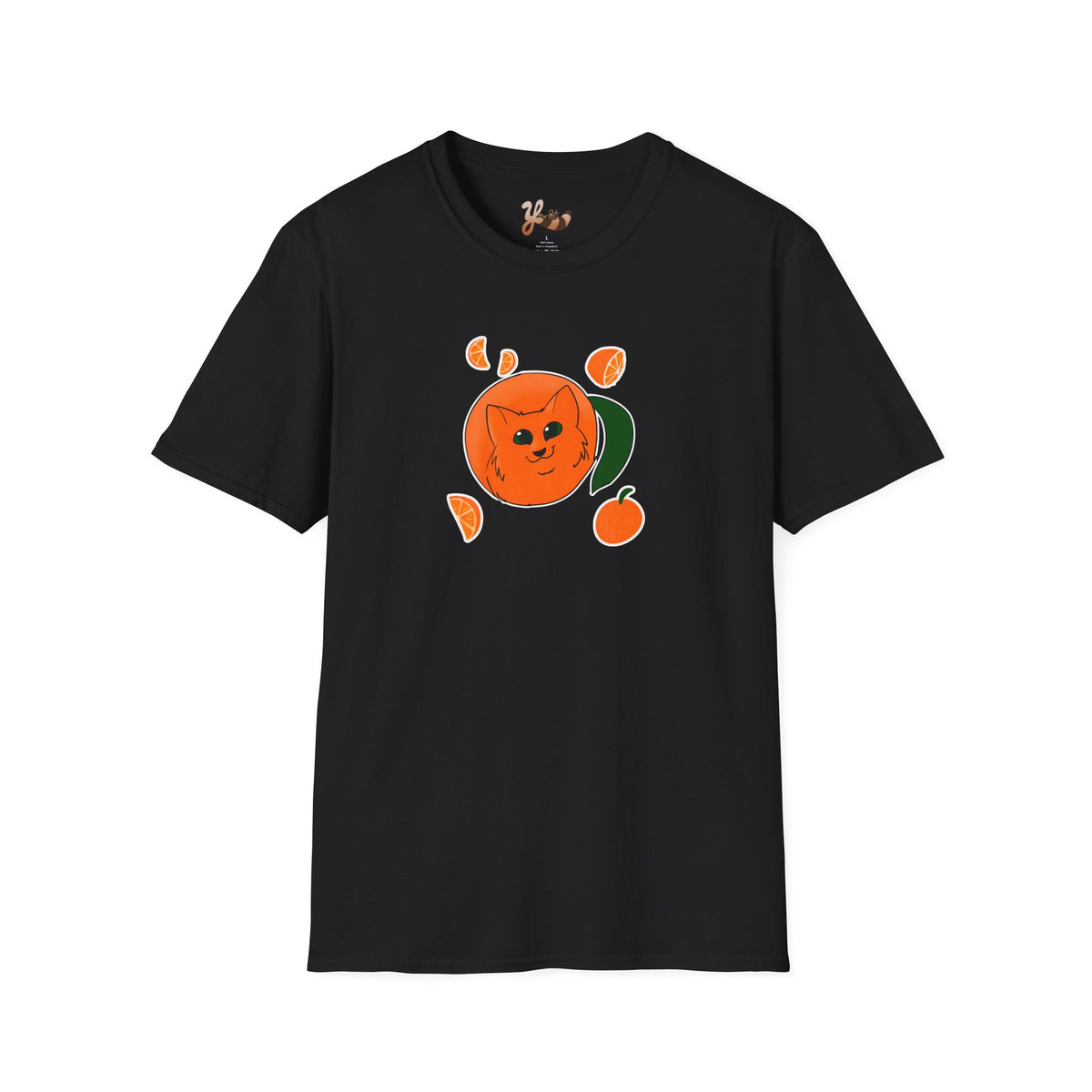 Orange Cat T-Shirt — Cute Cozy Kitty Graphic Tee