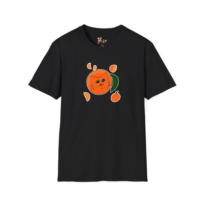 Orange Cat T-Shirt — Cute Cozy Kitty Graphic Tee