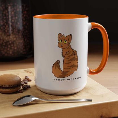Orange Cat Energy- Coffee Mug