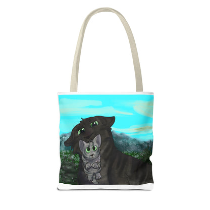 Momma cat Tote bag