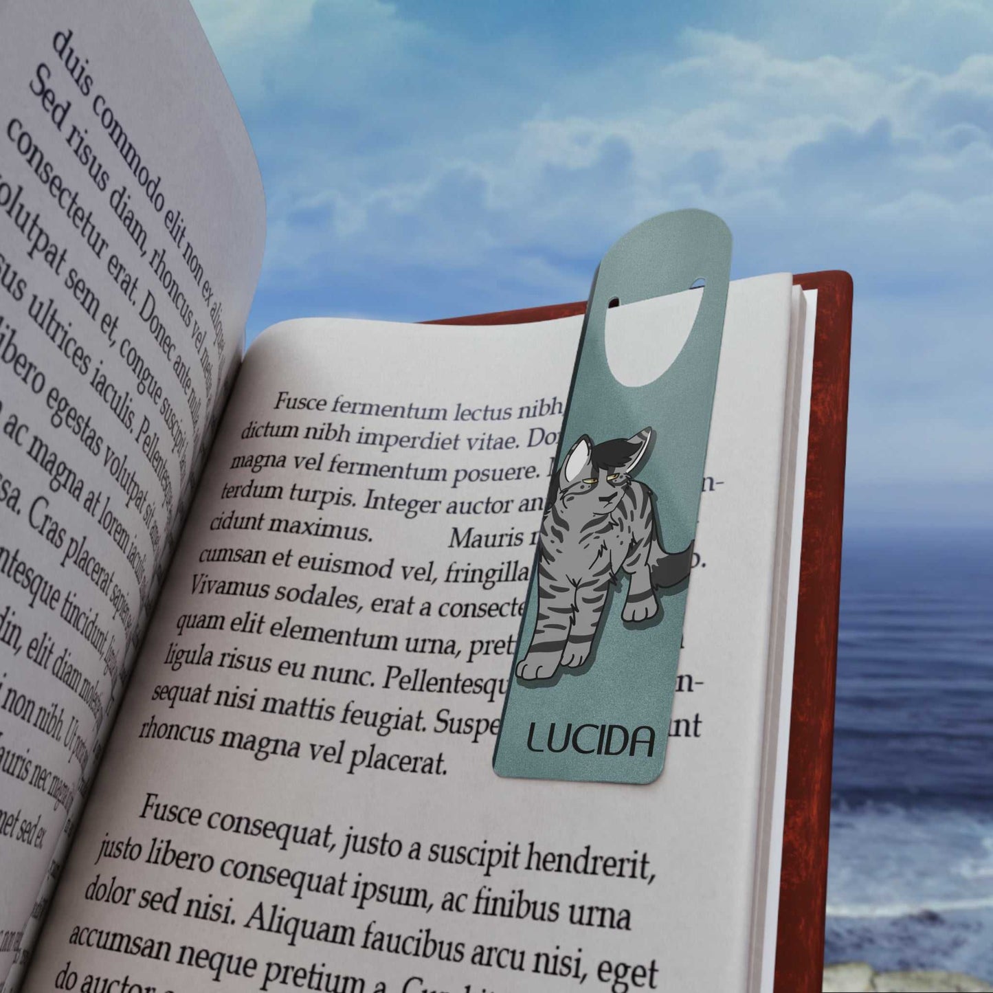 Cat Bookmark- Lucida from The Blight of Avenir