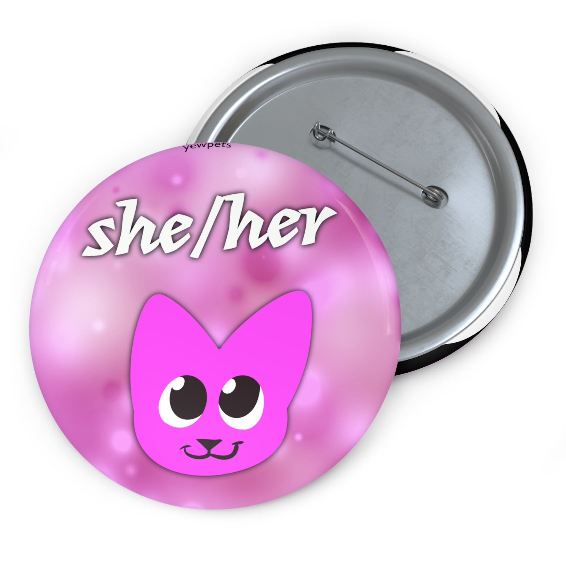 She/her Pronoun button