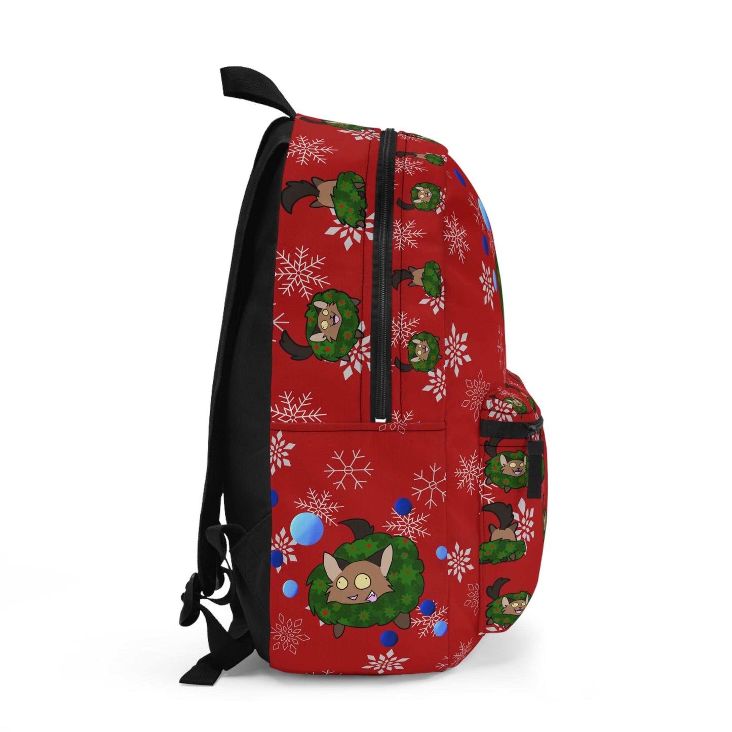 Derpy Christmas Cat Backpack