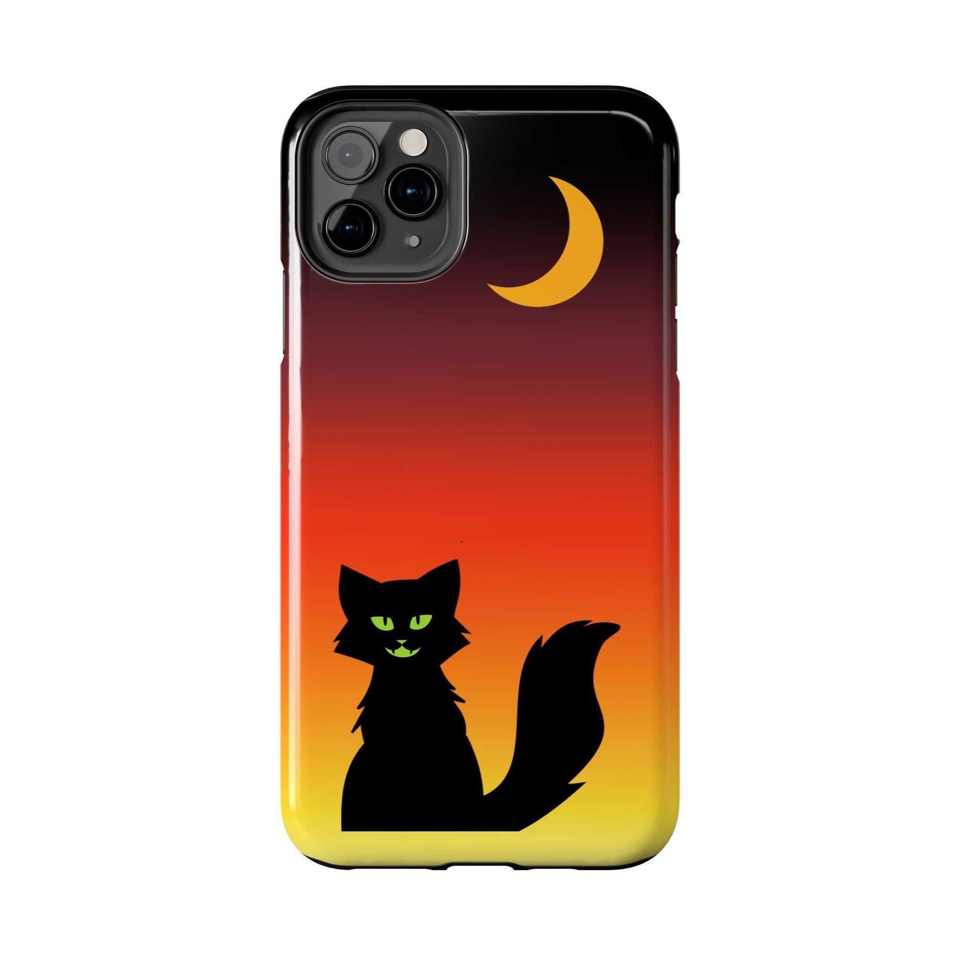 Cat phone case- The Dark Silhoutte