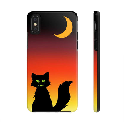 Cat phone case- The Dark Silhoutte