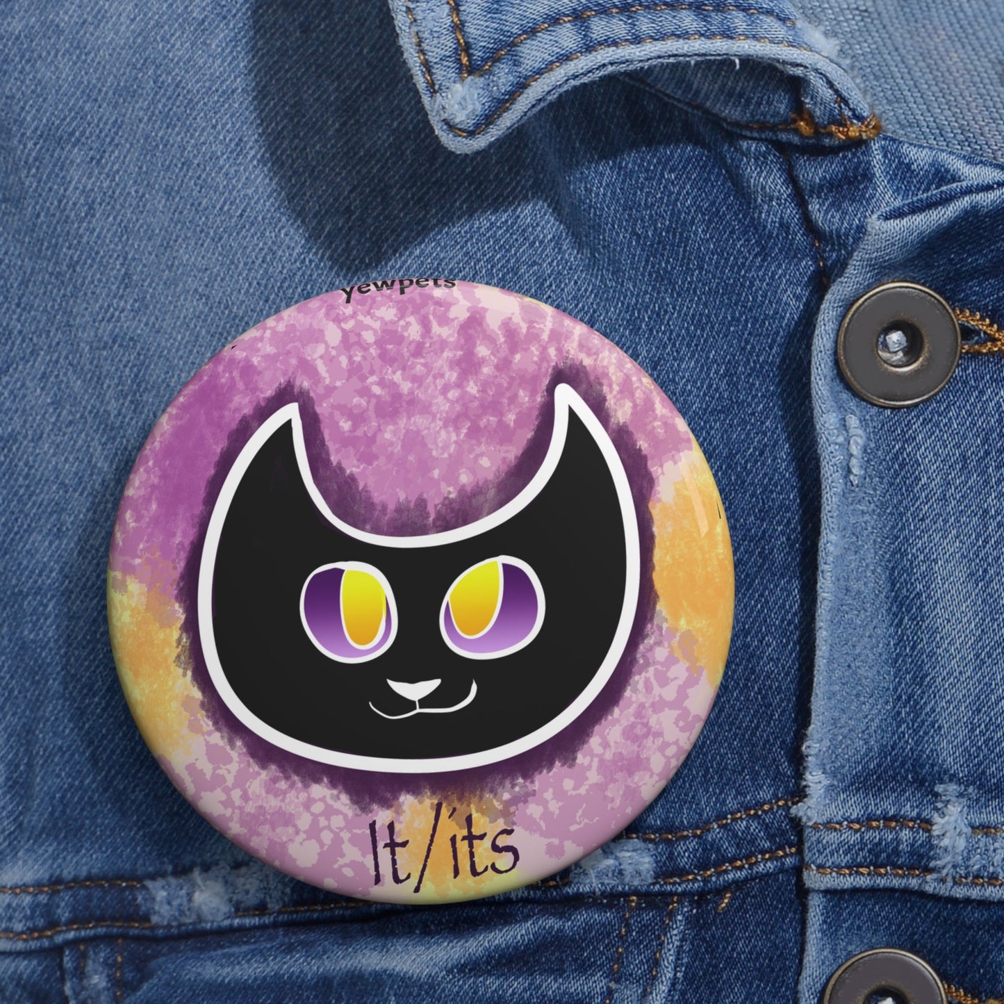 It/Its Pronoun Button